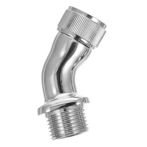 Brass elbow adapter - brass,