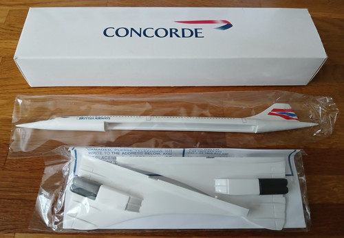 British airways concorde model - british,
