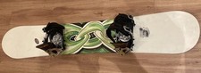 Gnu Carbon High Beam Snowboard With Dakine Board/Ski Trolley Bag