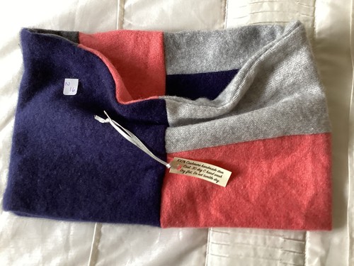 100 cashmere redbone snood - 100%,