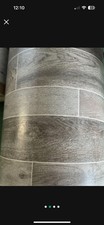 Linoleum floor 8 feet wide.