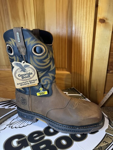 Georgia boots mens steel - georgia,