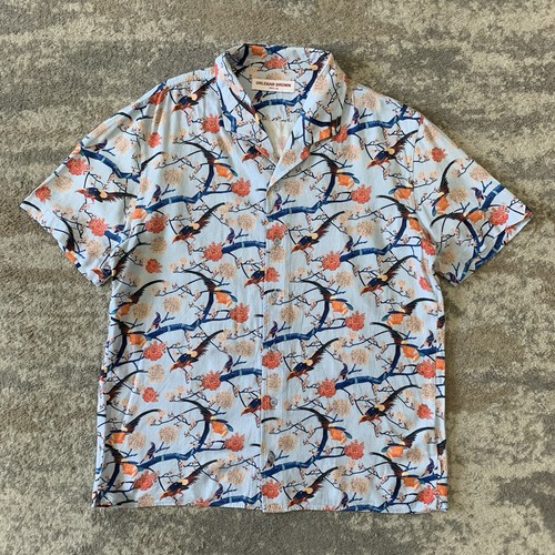 Orlebar brown hibbert shirt - brown,