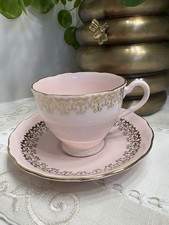 Pink & Gold Teacup Colclough