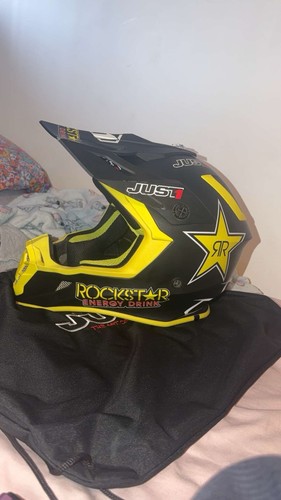 Rockstar motocross helmet - rockstar, mx