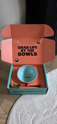 Surreal cereal bowl and - cereal,