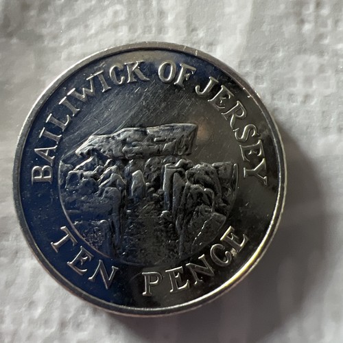 1992 bailiwick jersey 10p - bailiwick, of