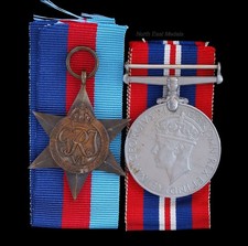 WW2 1939-1945 Star and War Medal Pair