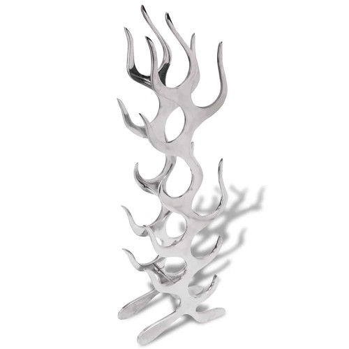 Vidaxl wine rack flame shape - rack,