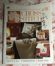 Fab DMC Eaglemoss Publication Cross Stitch Magic Issue 22 Cross Stitch Magazine