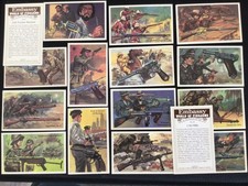 WILLS CIGARETTE CARDS-EMBASSEY WORLD OF FIREARMS-SELECT THE CARDS YOU REQUIRE
