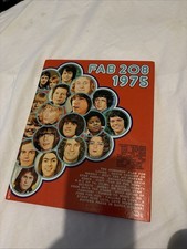 The FAB 208 Annual 1975 Osmonds David Cassidy Essex Slade Marc Bolan Sweet Donny