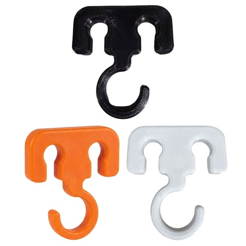 Heavy duty plastic hook for - heavy,