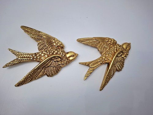 Ceramic flying swallow birds - ceramic,
