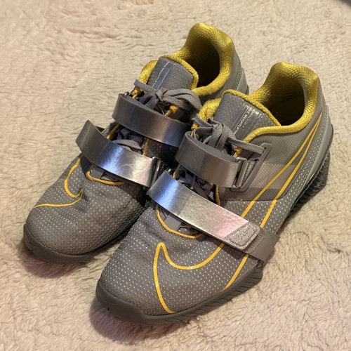 Nike romaleos gray - 4, yellow