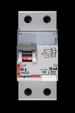 LEGRAND 80 AMP 30mA DOUBLE POLE RCD TYPE AC 086 31 08631