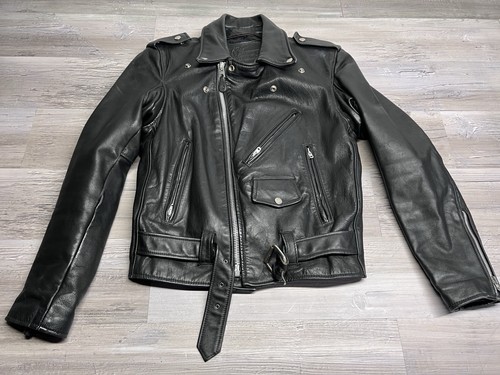 Vintage black leather - vintage,