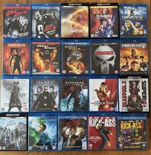 Comic Book Movies -  4K/Blu-Ray Collection