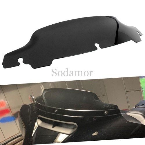Black wave windshield - black,