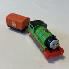 PERCY #6 + MAIL TRUCK TRAIN Thomas Trackmaster Track Motorised Train SEE Hiro