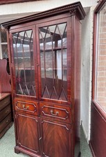 Elegant Mahogany Display