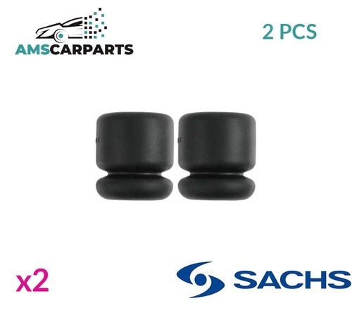 Rubber buffer bump - stop, pair