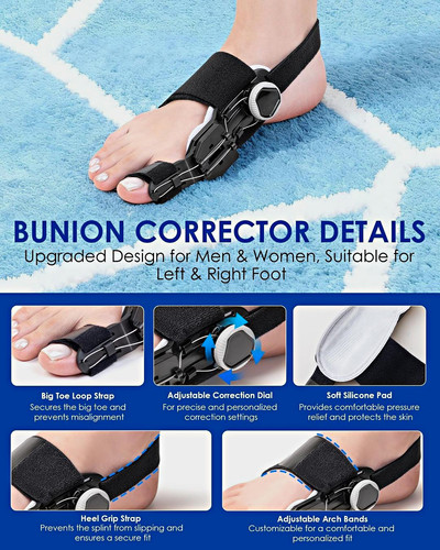 Adjustable silicone bunion - adjustable,