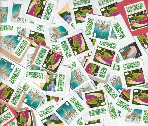 1000 2nd class christmasstamps