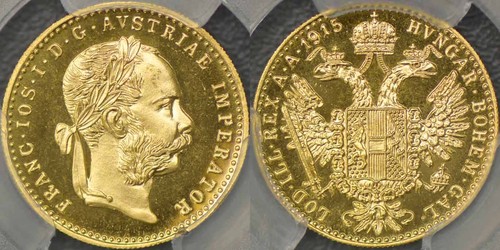 1915 ducat restrike - restrike,