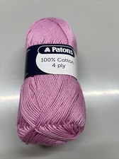 Patons 100% Cotton 4 Ply  100%