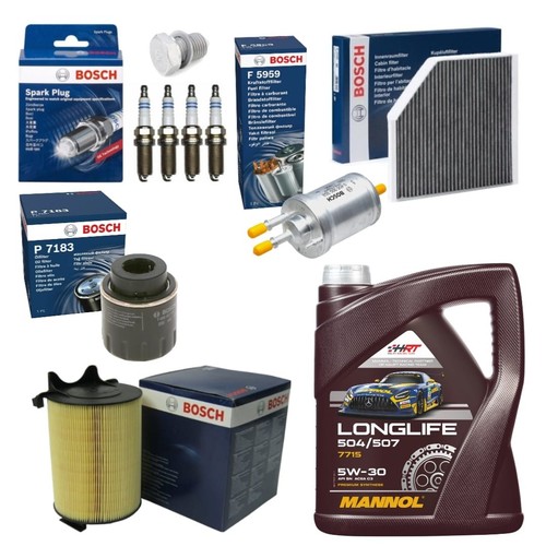 5w30 bosch filters - bosch, plugs