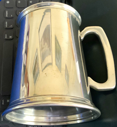 Sheffield pewter one - one, pint