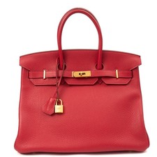 Hermes Birkin 35 in Rouge