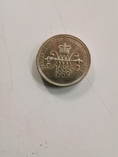 1989 Two Pound Coin Tercentenary of the Bill of Rights - #5047