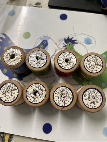 Wooden cotton reel sylko - cotton, reel’s