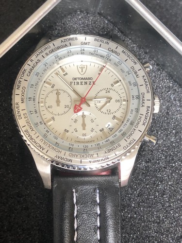 New detomaso firenze 10atm r - new, w/r