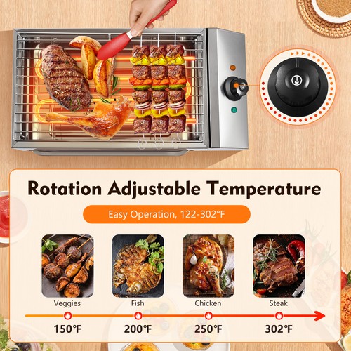 1800w electric table top grill - 1800w,