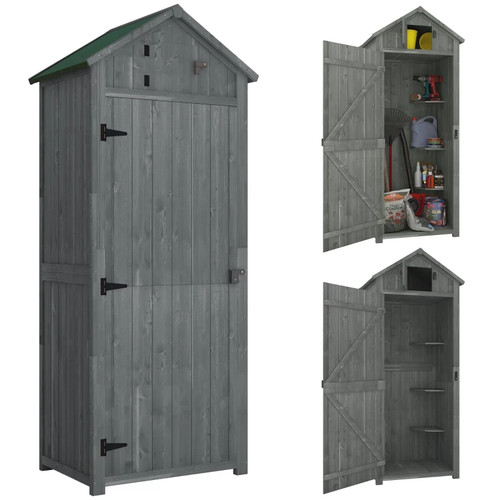 Wooden garden storage - storage, shed