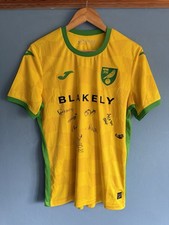 Signed Norwich City 21s Home Shirt 2024-25 Size Medium
