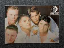 RARE VINTAGE UNUSED 72X51CM LAMINATE PROMO RECORD STORE POSTER - BOYZONE RONAN