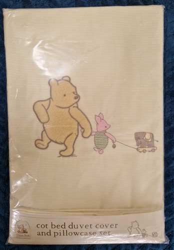 Mothercare classic pooh cot - pooh,