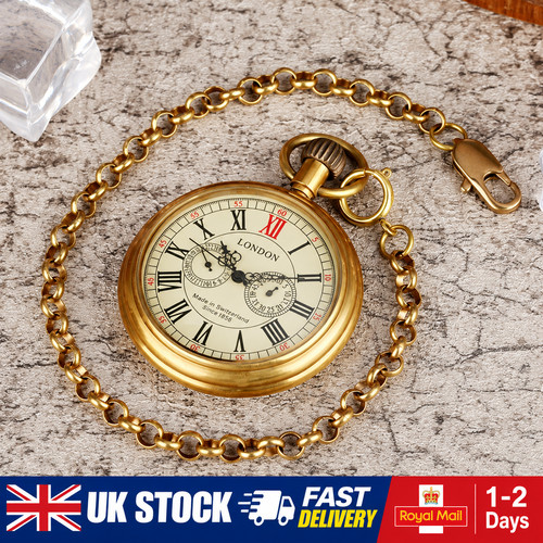 Mens vintage mechanical pocket - mechanical,