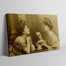 Gibson Girls Drinking Tea