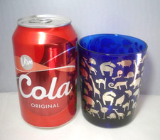 Sottsass Egizia HWC Marco Susani & Elisabeth Vidal Glass & Silver Animals Beaker