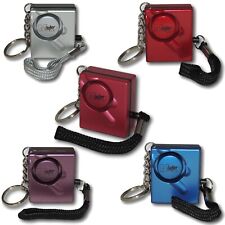 Mini Minder Loud Keyring Personal Panic Rape Attack Safety Security Alarm 140db