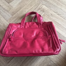 Luca Bocelli Red Leather Bag