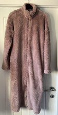 M&S LONG PILE FLEECE ZIPPED