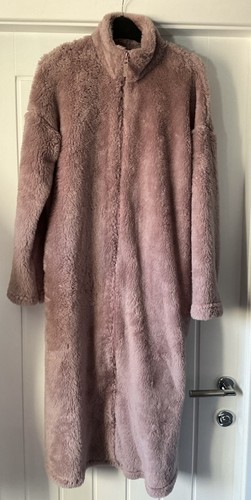 Long pile fleece zipped - m&s,