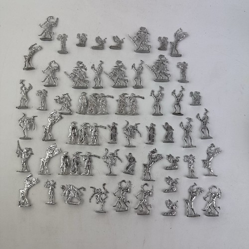 Vintage white metal cowboys - vintage,