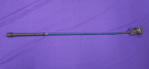 Spartan blue horse riding crop - riding,